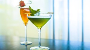 Champ's Green Martini