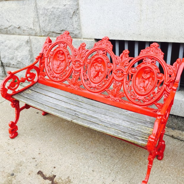 Pull up a perch and watch the colours around you