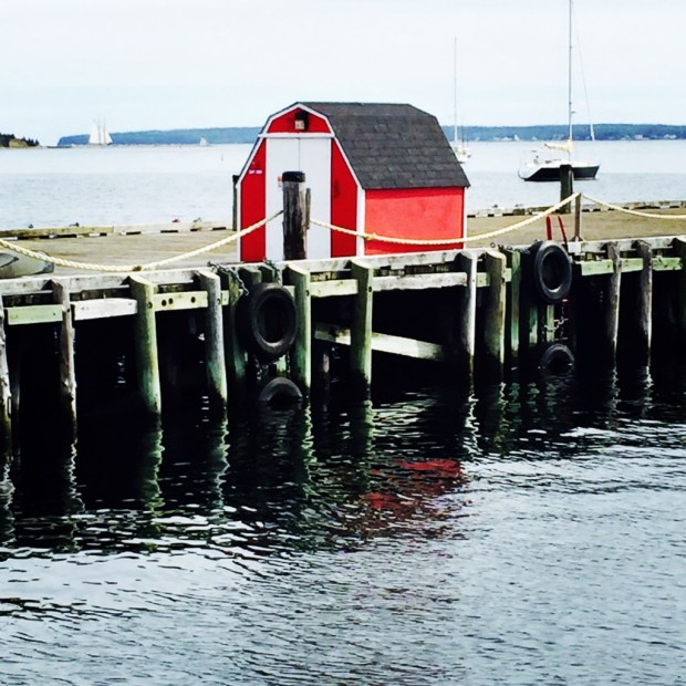 Even on fishermen's shacks