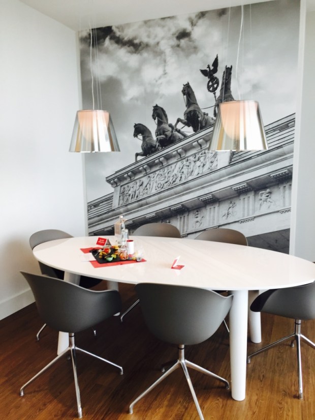 My actual suite at NH Collection Friedrichstrasse Berlin