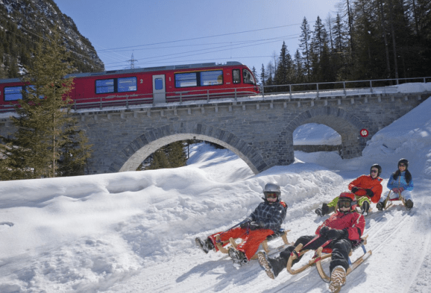 Winter travel Switzerland