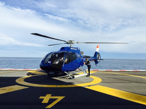 Monacair flew me to the Hotel Metropole in Monaco, seven minutes of heaven across the ocean