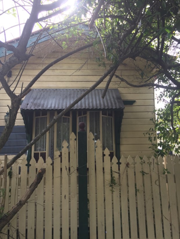 Front bedroom before