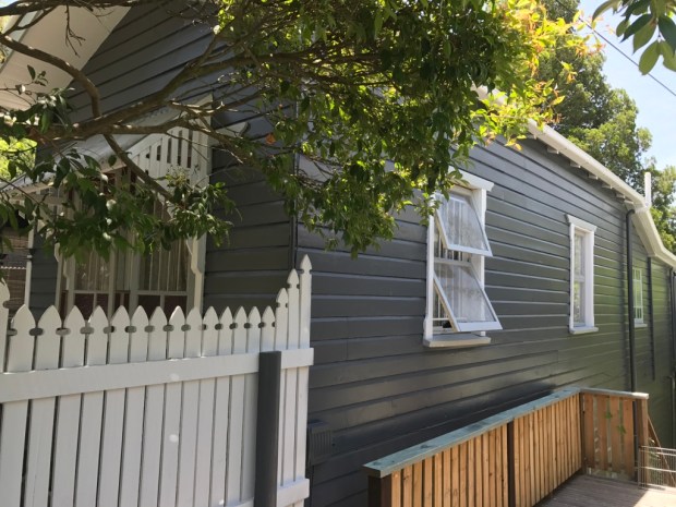 South western wall after